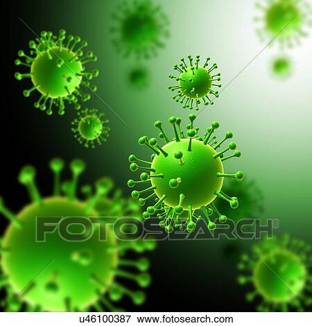 Influenza H1N1 virus particles, illustration View Large Photo Image Stock Photo - Influenza H1N1 virus particles, illustration. Fotosearch