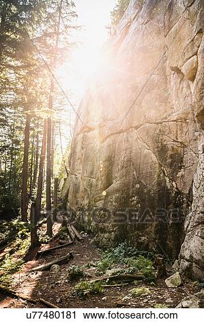 Stock Image - Murrin Provincial Park, Squamish, British Columbia, Canada. Fotosearch