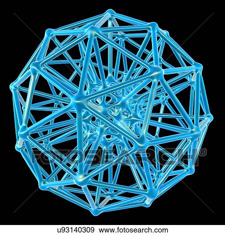 Stock Photo - Nanoparticle, artwork. Fotosearch