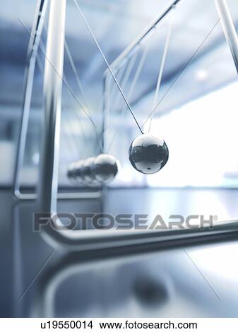 Picture - Newton's cradle. Fotosearch