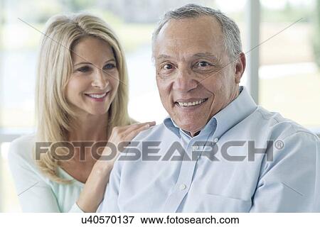 Senior man and mature woman View Large Photo Image Stock Photo - Senior man and mature woman. Fotosearch