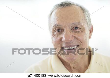 Senior man smiling View Large Photo Image Stock Image - Senior man smiling. Fotosearch