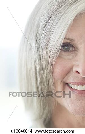 Senior woman smiling View Large Photo Image Picture - Senior woman smiling. Fotosearch