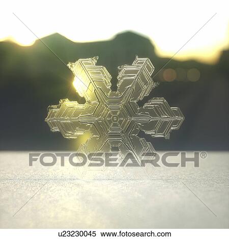 Stock Photography - Snowflake, illustration. Fotosearch