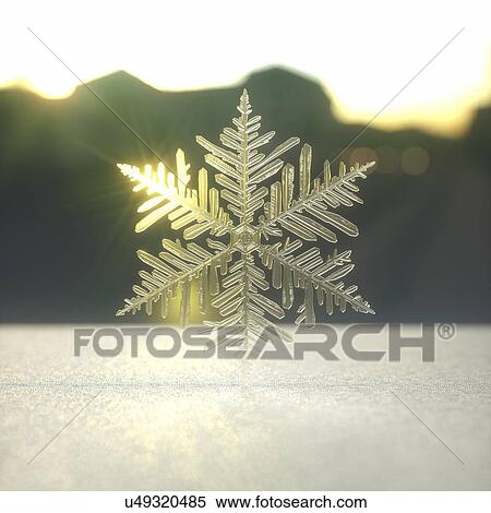 Stock Photography - Snowflake, illustration. Fotosearch