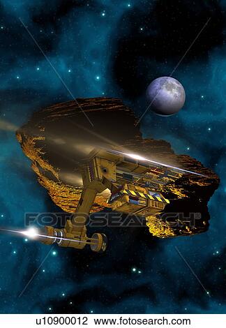 Stock Image - Space craft. Fotosearch