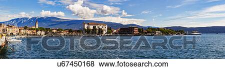 Toscolano, Lake Garda, Italy View Large Photo Image Stock Photo - Toscolano, Lake Garda, Italy. Fotosearch