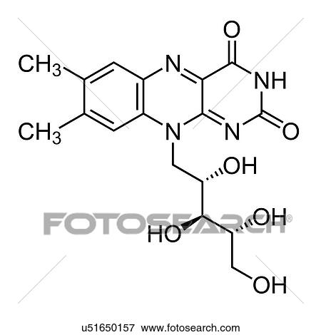 Vitamin B2 (Riboflavin), skeletal formula View Large Photo Image Stock Photo - Vitamin B2 (Riboflavin), skeletal formula. Fotosearch