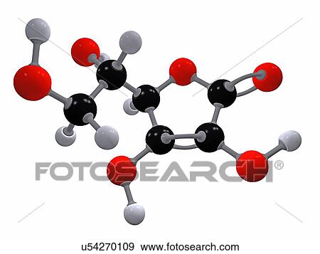 Vitamin C (ascorbic acid) molecule View Large Photo Image Stock Photo - Vitamin C (ascorbic acid) molecule. Fotosearch