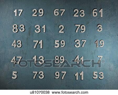 All primes below 100. Computer artwork. View Large Photo Image Stock Photo - All primes below 100. Computer artwork.. Fotosearch