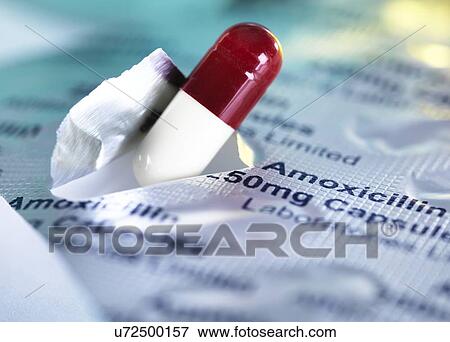 Amoxicillin antibiotic drug capsules. View Large Photo Image Stock Photo - Amoxicillin antibiotic drug capsules.. Fotosearch
