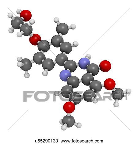 Apabetalone atherosclerosis drug molecule (BET inhibitor). 3D rendering. Atoms are represented as spheres with conventional colour coding: hydrogen (white), carbon (grey), nitrogen (blue), oxygen (red). View Large Photo Image Stock Image - Apabetalone atherosclerosis drug molecule (BET inhibitor). 3D rendering. Atoms are represented as spheres with conventional colour coding: hydrogen (white), carbon (grey), nitrogen (blue), oxygen (red).. Fotosearch