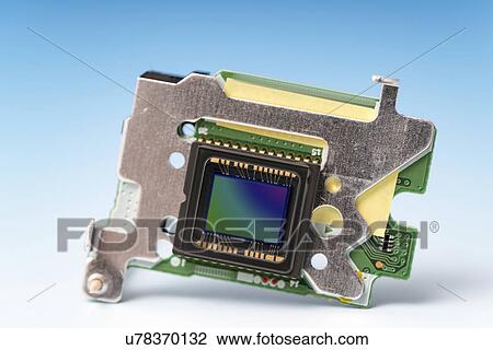 Stock Image - Charge coupled device, studio shot.. Fotosearch