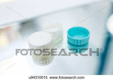 Contact lens case. View Large Photo Image Stock Photography - Contact lens case.. Fotosearch