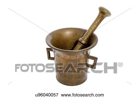 Cutout of a pestle and mortar on white background View Large Photo Image Stock Photo - Cutout of a pestle and mortar on white background. Fotosearch