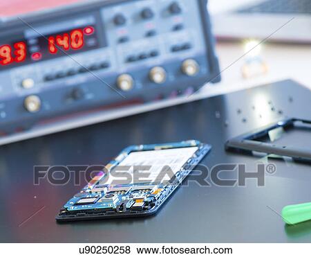 Electronic component for smartphone. View Large Photo Image Stock Photo - Electronic component for smartphone.. Fotosearch