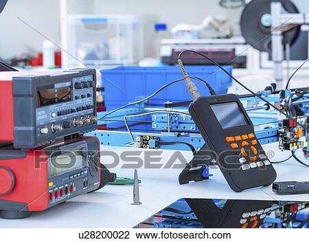 Electronics laboratory equipment and machinery. View Large Photo Image Stock Image - Electronics laboratory equipment and machinery.. Fotosearch