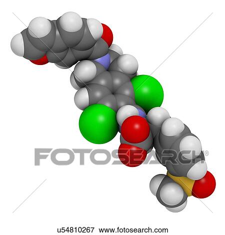 Lifitegrast drug molecule. Used in the treatment of keratoconjunctivitis sicca. 3D rendering. Atoms are represented as spheres with conventional colour coding: hydrogen (white), carbon (grey), nitrogen (blue), oxygen (red), sulfur (yellow), chlorine... View Large Photo Image Stock Photo - Lifitegrast drug molecule. Used in the treatment of keratoconjunctivitis sicca. 3D rendering. Atoms are represented as spheres with conventional colour coding: hydrogen (white), carbon (grey), nitrogen (blue), oxygen (red), sulfur (yellow), chlorine.... Fotosearch