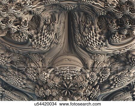 Mandelbulb fractal close-up. Computer-generated image of a three-dimensional analogue derived form a Mandelbrot Set using spherical coordinates. View Large Photo Image Picture - Mandelbulb fractal close-up. Computer-generated image of a three-dimensional analogue derived form a Mandelbrot Set using spherical coordinates.. Fotosearch