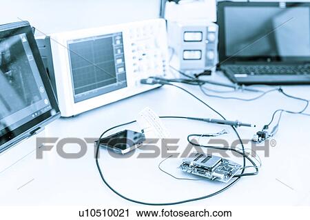 Measuring devices in electronics laboratory. View Large Photo Image Stock Image - Measuring devices in electronics laboratory.. Fotosearch