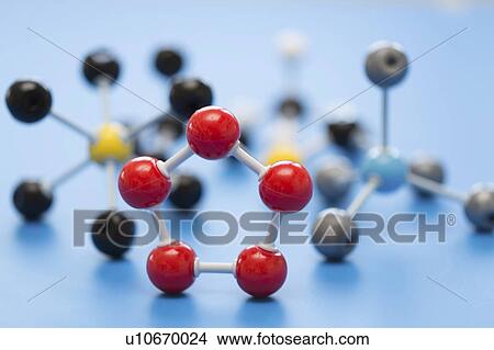 Molecular model. View Large Photo Image Picture - Molecular model.. Fotosearch