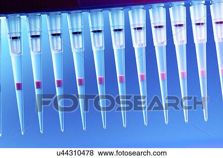 Stock Photo - Multi pipette.. Fotosearch