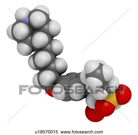 Tirofiban anticoagulant drug molecule. 3D rendering. Atoms are represented as spheres with conventional colour coding: hydrogen (white), carbon (grey), nitrogen (blue), oxygen (red), sulfur (yellow). View Large Photo Image Stock Photography - Tirofiban anticoagulant drug molecule. 3D rendering. Atoms are represented as spheres with conventional colour coding: hydrogen (white), carbon (grey), nitrogen (blue), oxygen (red), sulfur (yellow).. Fotosearch