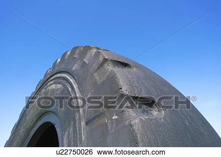Worn rubber tyre, close up. View Large Photo Image Stock Photograph - Worn rubber tyre, close up.. Fotosearch