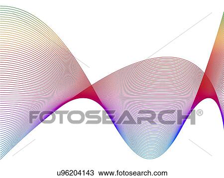 Stock Image - Abstract line pattern. Fotosearch