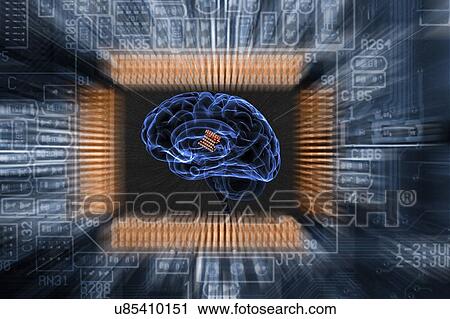 Artificial intelligence, illustration View Large Photo Image Stock Image - Artificial intelligence, illustration. Fotosearch