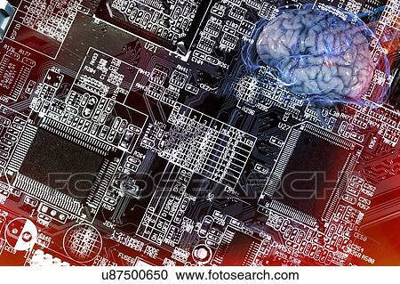 Artificial intelligence, illustration View Large Photo Image Stock Image - Artificial intelligence, illustration. Fotosearch