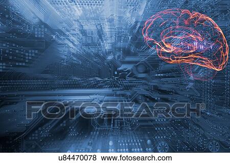 Artificial intelligence, illustration View Large Photo Image Stock Photo - Artificial intelligence, illustration. Fotosearch