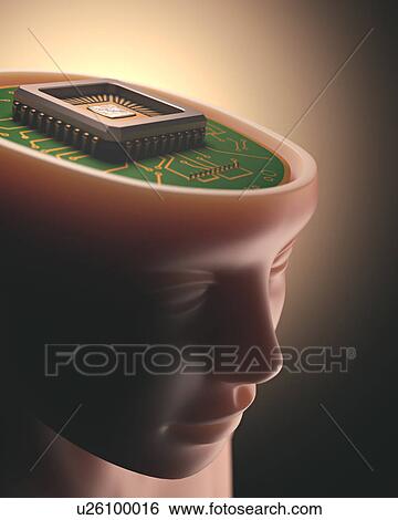 Stock Photograph - Artificial intelligence, illustration. Fotosearch