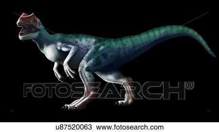 Artwork of Allosaurus View Large Photo Image Stock Image - Artwork of Allosaurus. Fotosearch