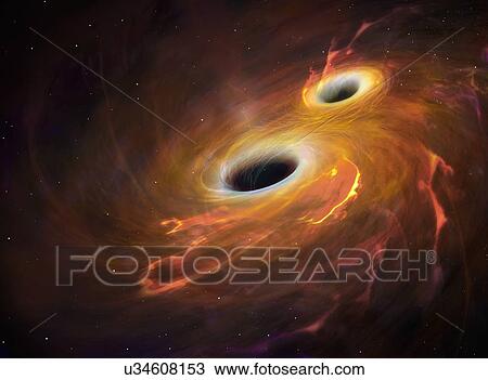 Artwork of Black Holes Merging View Large Photo Image Stock Image - Artwork of Black Holes Merging. Fotosearch