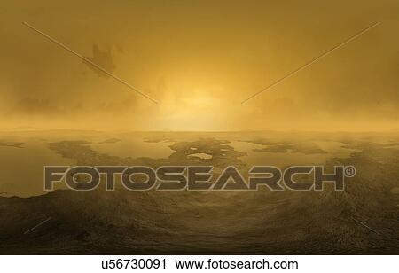 Artwork of lakes on Titan View Large Photo Image Stock Image - Artwork of lakes on Titan. Fotosearch