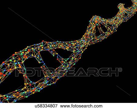DNA strand, illustration View Large Photo Image Stock Photo - DNA strand, illustration. Fotosearch