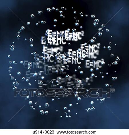 Einstein's mass-energy equation, illustration View Large Photo Image Stock Image - Einstein's mass-energy equation, illustration. Fotosearch