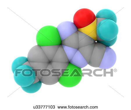 Fipronil insecticide molecule View Large Photo Image Stock Image - Fipronil insecticide molecule. Fotosearch