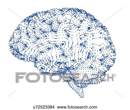 Human brain, conceptual artwork View Large Photo Image Picture - Human brain, conceptual artwork. Fotosearch