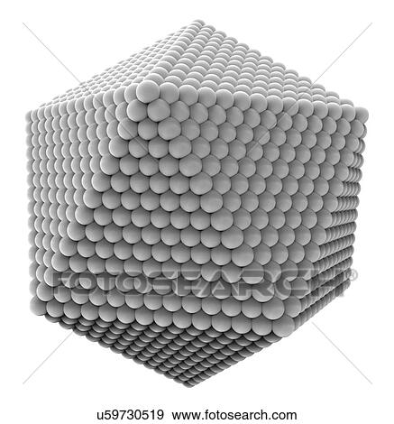 Stock Photo - Icosahedral virus capsid, artwork. Fotosearch