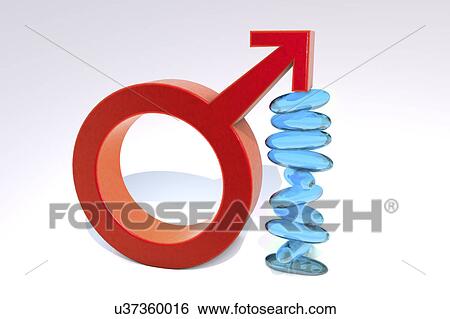 Stock Photograph - Impotence treatment, conceptual artwork. Fotosearch