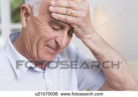 Man with headache View Large Photo Image Stock Photograph - Man with headache. Fotosearch