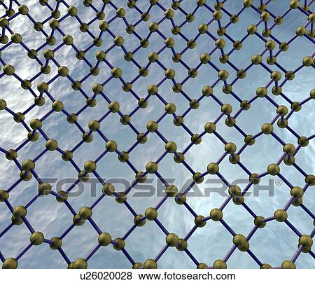 Stock Photo - Molecular model of phosphorine. Fotosearch