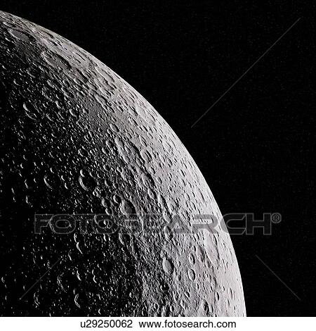 Moon, illustration View Large Photo Image Stock Image - Moon, illustration. Fotosearch