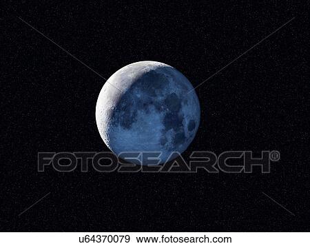 Stock Photo - Moon, illustration. Fotosearch