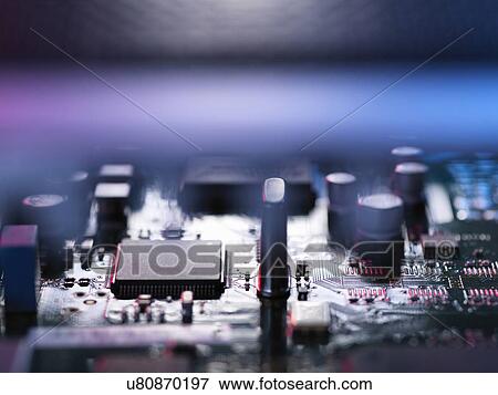 Printed circuit board View Large Photo Image Stock Photo - Printed circuit board. Fotosearch