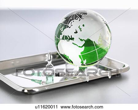 Stock Image - Worldwide pandemic, conceptual image. Fotosearch
