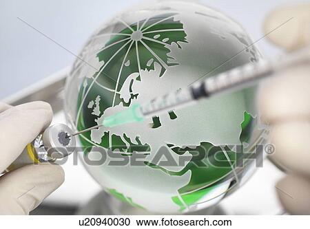 Stock Image - Worldwide pandemic, conceptual image. Fotosearch