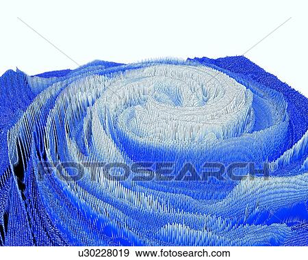 Stock Photo - Abstract 3D-landscape. Fotosearch